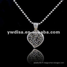 Western Style Hot Sale Collier en forme de coeur, beau collier et différentes couleurs pour votre choix